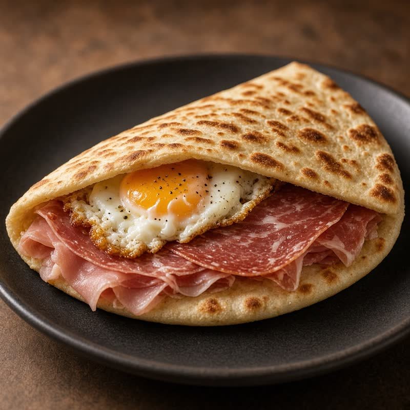 Breakfast piadina